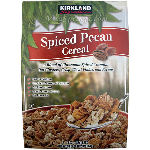 Kirkland Signature Spiced Pecan Cereal, 34 oz (964 g)