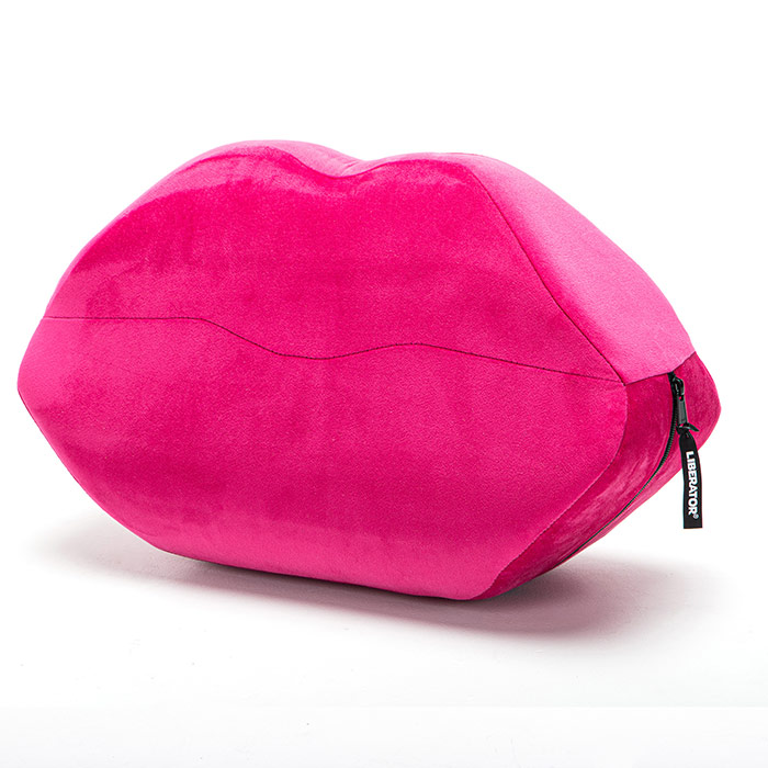 Kiss Wedge Sex Poisitioning Pillow, Pink, Liberator Bedroom Adventure Gear