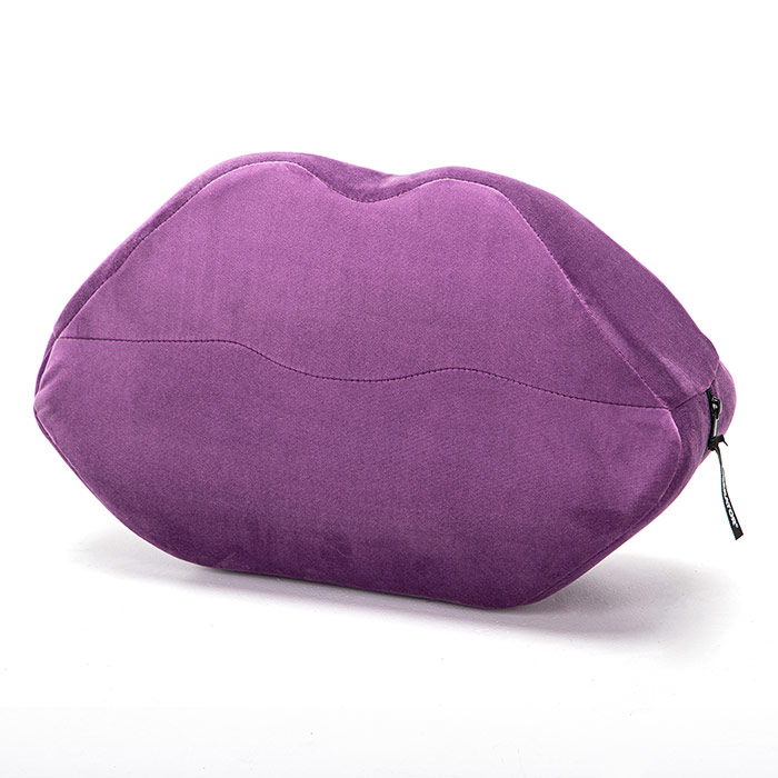 Kiss Wedge Sex Poisitioning Pillow, Purple, Liberator Bedroom Adventure Gear