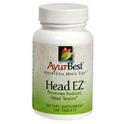 Komal Herbals AyurBest Head EZ, 100 Tablets, Komal Herbals AyurBest