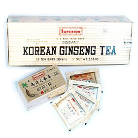 Chinese Imports/Superior Trading Company Korean Ginseng Tea 3 gm 30 tea bags, Chinese Imports