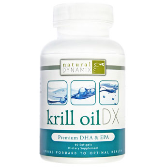 Krill Oil DX, 60 Softgels, Natural Dynamix