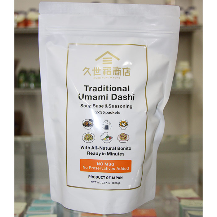 Kuze Fuku & Sons Traditional Umami Dashi Soup Base & Seasoning, 9.87 oz (280 g)