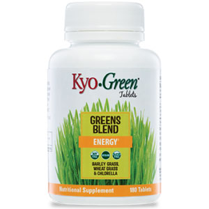 Kyolic / Wakunaga Kyo-Green ( Kyo Green Superfoods ) 180 tablets, Wakunaga Kyolic