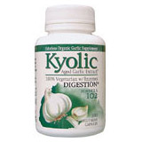 Kyolic / Wakunaga Kyolic Aged Garlic Extract Formula 102, A.G.E. with Enzymes, 200 caps, Wakunaga Kyolic