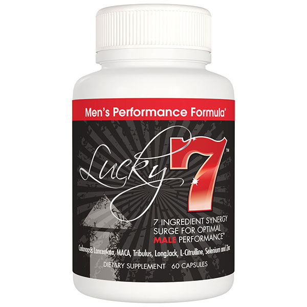 Kyolic Lucky 7, Mens Performance Formula (Lucky7), 60 Capsules, Wakunaga