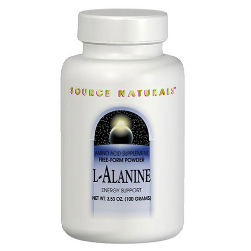 L-Alanine Powder 100gm from Source Naturals