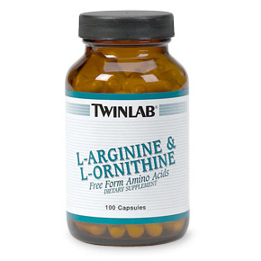Twinlab L-Arginine & L-Ornithine 100 caps from Twinlab