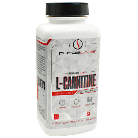 L-Carnitine, 100 Veggie Capsules, Purus Labs