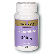 L-Carnitine 500mg 30 caps, Thompson Nutritional Products