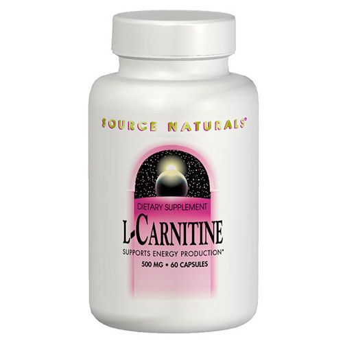 L-Carnitine 500mg 120 caps from Source Naturals