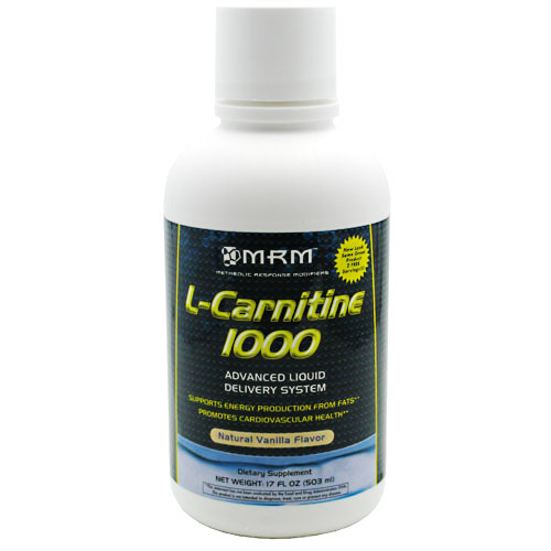 L-Carnitine Liquid 1000, 17 oz, MRM