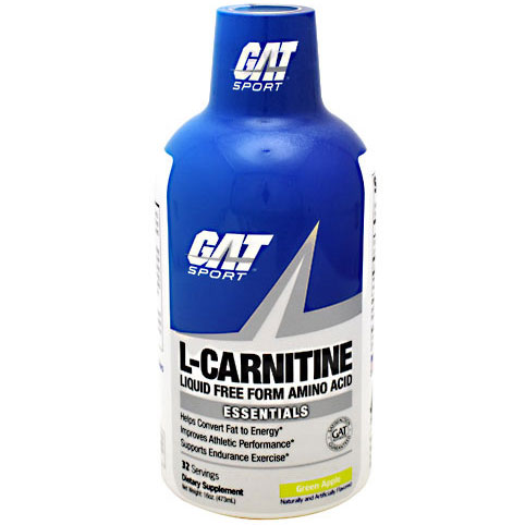L-Carnitine Liquid, 16 oz (32 Servings), GAT Sport