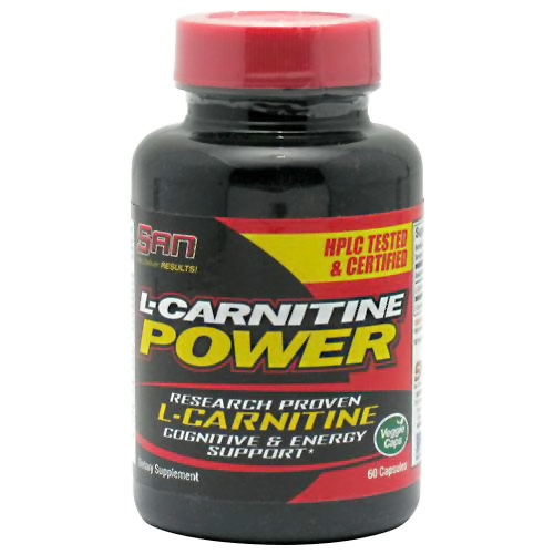L-Carnitine Power, 60 Capsules, SAN Nutrition