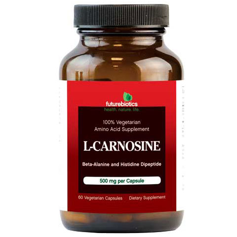 FutureBiotics L-Carnosine, 60 Vegetarian Capsules, FutureBiotics