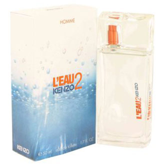 Leau Par Kenzo 2 Cologne for Men, Eau De Toilette Spray, 1.7 oz, Kenzo