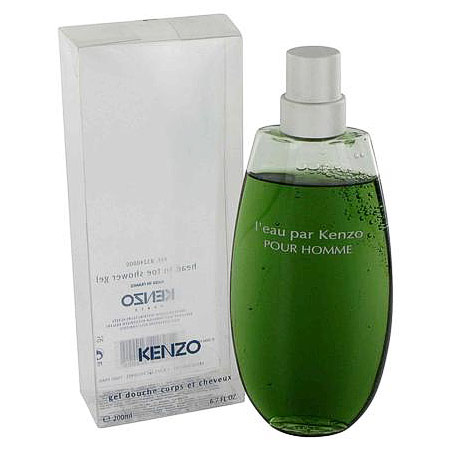 Leau Par Kenzo Cologne, Shower Gel for Men, 6.7 oz, Kenzo Perfume