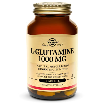 L-Glutamine 1000 mg, 60 Tablets, Solgar