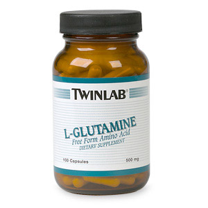 L-Glutamine 500mg 100 caps from Twinlab