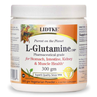 L-Glutamine Powder, 300 g, Lidtke