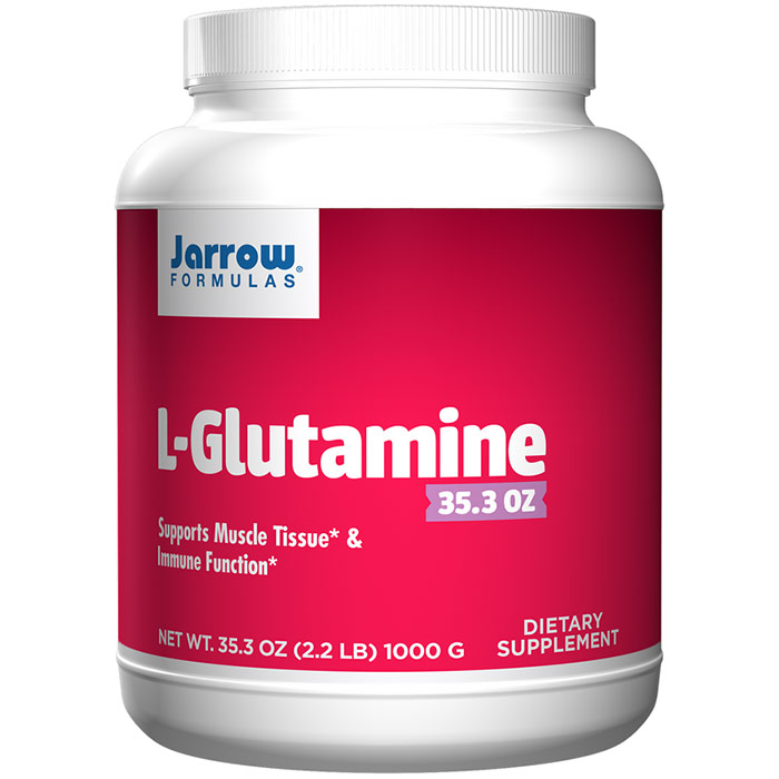 Jarrow Formulas L-Glutamine Powder 1 Kilo (1000 gm), Jarrow Formulas