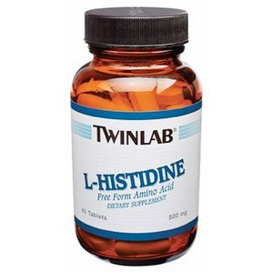 Twinlab L-Histidine 500mg 60 tabs from Twinlab