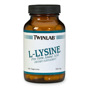 L-Lysine 500mg 100 caps from Twinlab