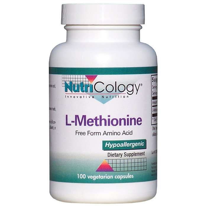 L-Methionine 500mg 100 caps from NutriCology