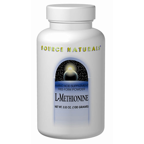 L-Methionine Powder 100gm 3.53 oz from Source Naturals