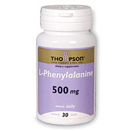 L-Phenylalanine 500mg 30 caps, Thompson Nutritional Products