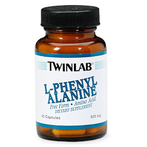 L-Phenylalanine 500mg 60 caps from Twinlab