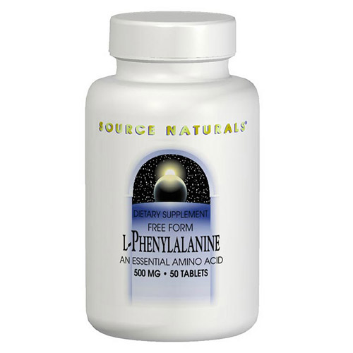 L-Phenylalanine Powder 100gm 3.53 oz from Source Naturals