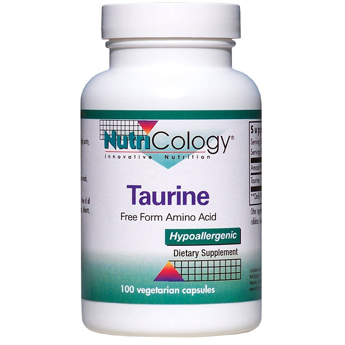 L-Taurine 500mg 100 caps from NutriCology