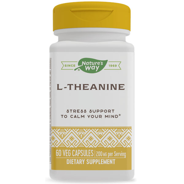 L-Theanine, 60 Veg Capsules, Enzymatic Therapy