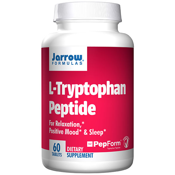 L-Tryptophan Peptide, 60 Tablets, Jarrow Formulas