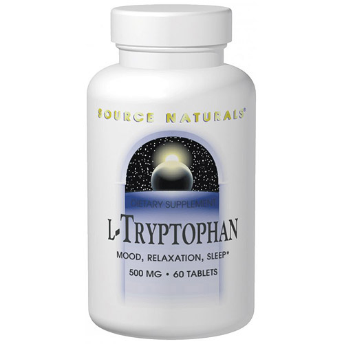 L-Tryptophan Powder, 50 Grams, Source Naturals