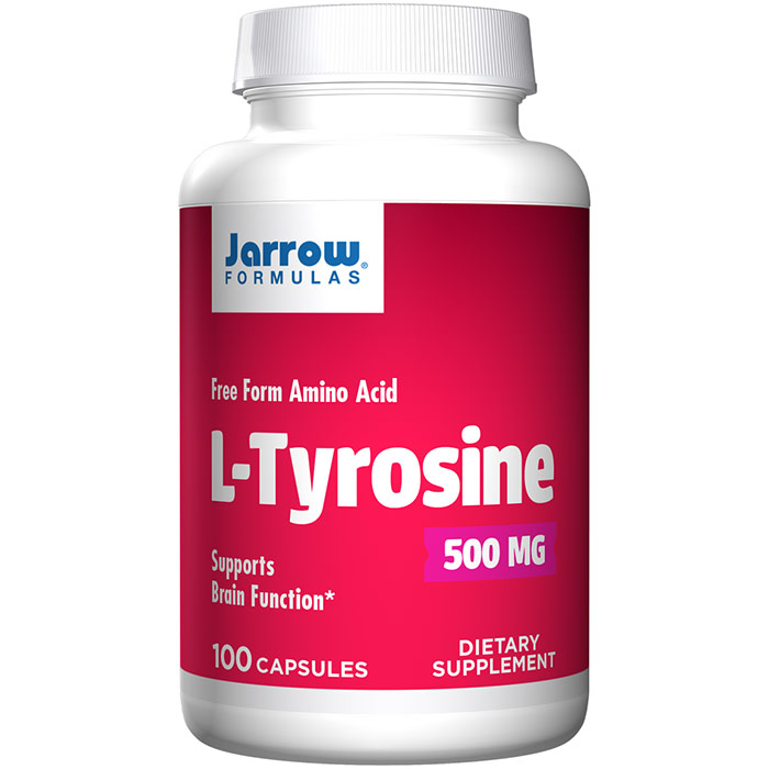 Jarrow Formulas L-Tyrosine 500 mg 100 caps, Jarrow Formulas