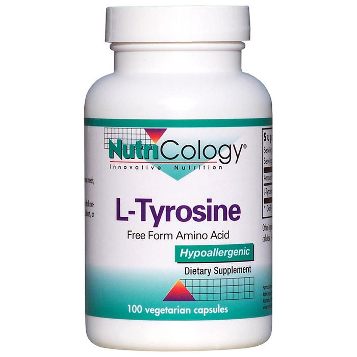 L-Tyrosine 500mg 100 caps from NutriCology