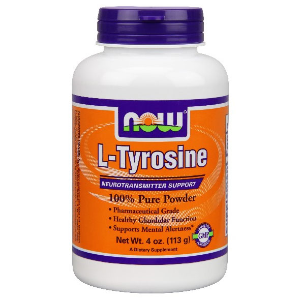 L-Tyrosine Powder 4 oz, NOW Foods
