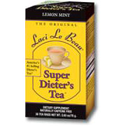 Laci Le Beau Super Dieters Tea Lemon Mint 30 bags from Natrol