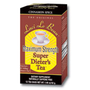 Laci Le Beau Super Dieters Tea Max Strength Cinnamon Spice 12 bags from Natrol