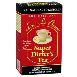 Laci Le Beau Laci Le Beau Super Dieter's Tea All Natural Botanicals, 15 Tea Bags