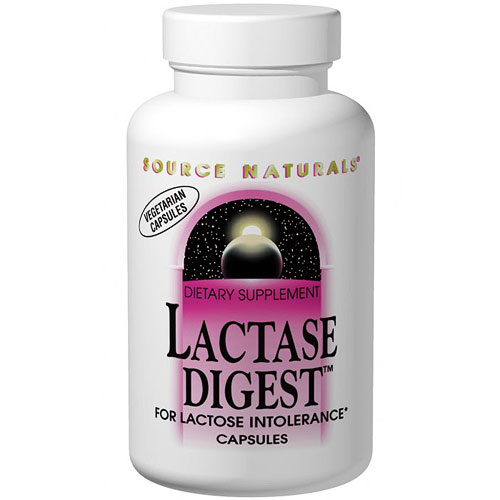 Lactase Digest, 180 Vegetarian Capsules, Source Naturals