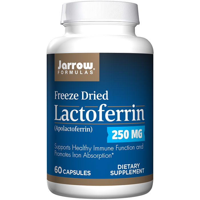 Lactoferrin 250 mg 60 Capsules, Jarrow Formulas