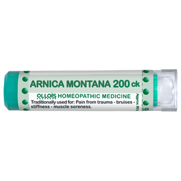 Lactose Free Arnica 200CK, 80 Pellets, Ollois Homeopathic