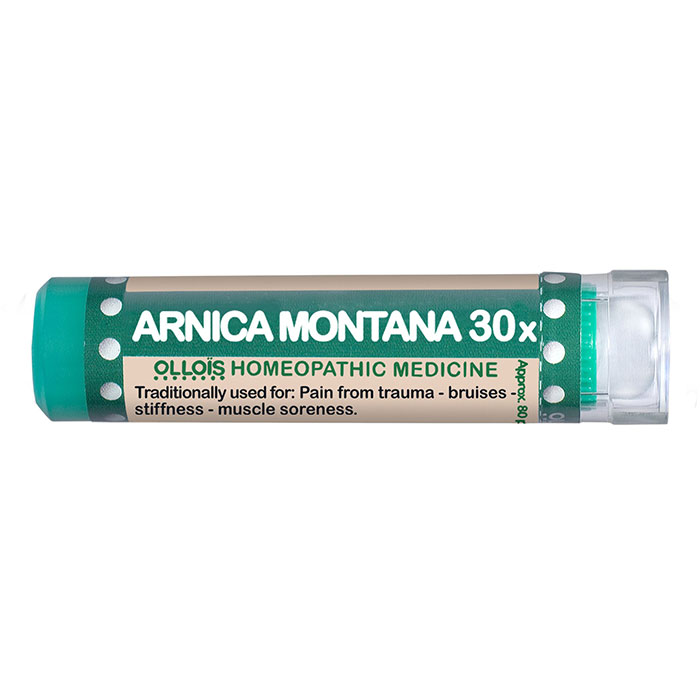 Lactose Free Arnica 30X, 80 Pellets, Ollois Homeopathic