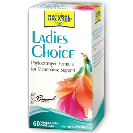 Ladies Choice Menopause Formula, 60 Vegetarian Capsules, Natural Balance