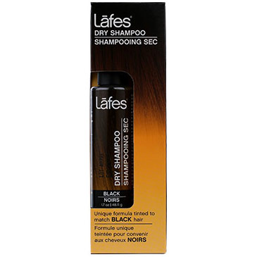 Lafes Dry Shampoo - Black, 1.7 oz, Natural BodyCare