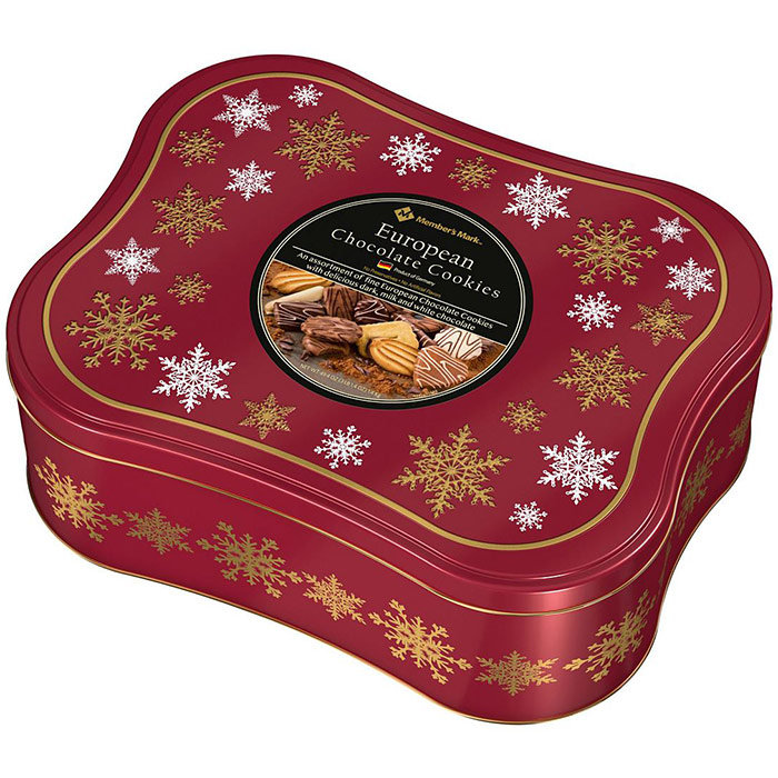Lambertz European Chocolate Cookies in Gift Tin, 3 lbs 1.4 oz (1400 g)