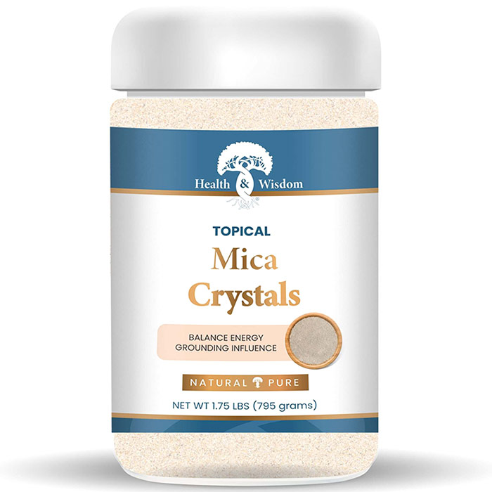 Laminar Mica Crystals, 1.75 lb (795 g), Health and Wisdom Inc.
